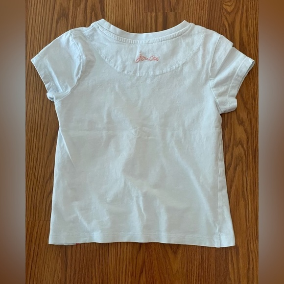 🎈🎈🎈Girl’s  Jean and Top Set Oshkosh Blue Jeans & Joules Tee Off White Top - Picture 11 of 11